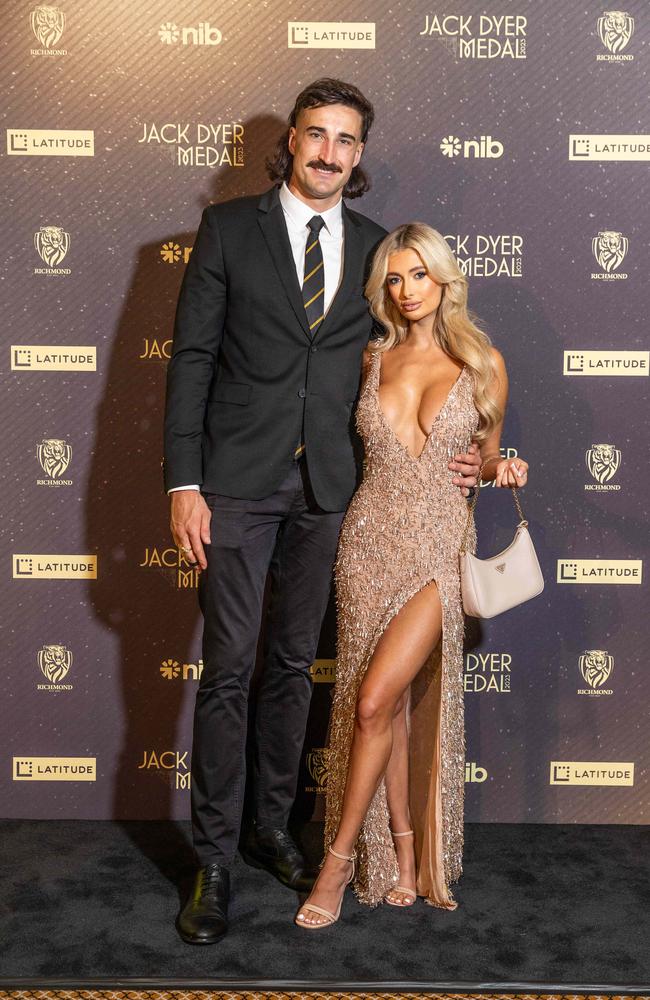 Chelsea Becirevic is the girlfriend of Ivan Soldo and has recently been dubbed ‘Australia’s hottest new WAG’. Picture: Jake Nowakowski