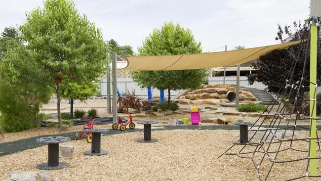 Precious Cargo’s outdoor play area. Picture: Precious Cargo