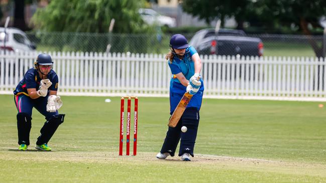 Nicola Hudson took key wickets and scored crucial runs. Picture: Peter Yandle - My Action Images