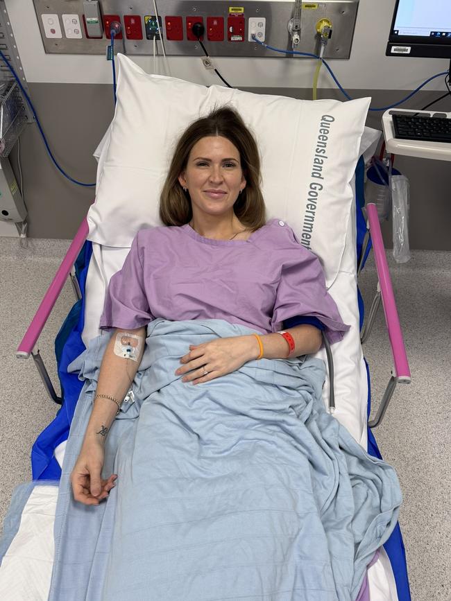 Michelle Hobson was bedridden for 10 days unable to stand, eat or drink without vomiting