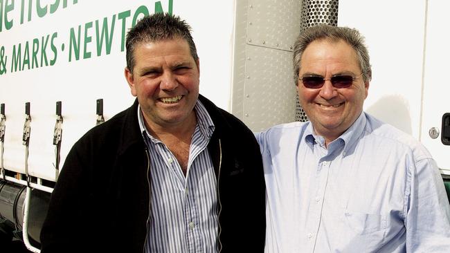 Brothers Mark and Tony Capobianco set up their first store together in 1978. (This picture was supplied to the <i>Advertiser</i> in 2010.)