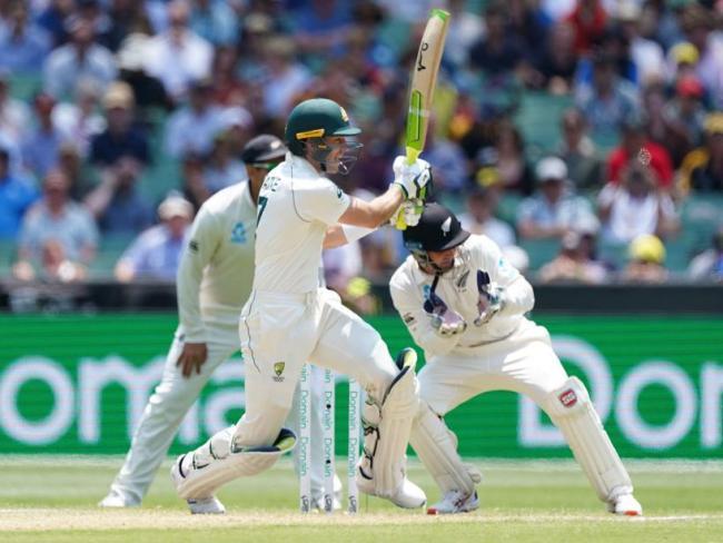 Tim Paine was as aggressive as New Zealand were passive in the middle session of the day.