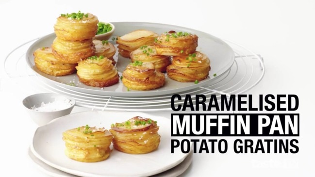 Muffin Tin Christmas Potatoes - My Kitchen Love