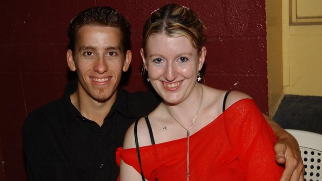 Gordon Tidy and Rachel Holding at Mantaz Club and Bar Pic Bryan Lynch AD236038
