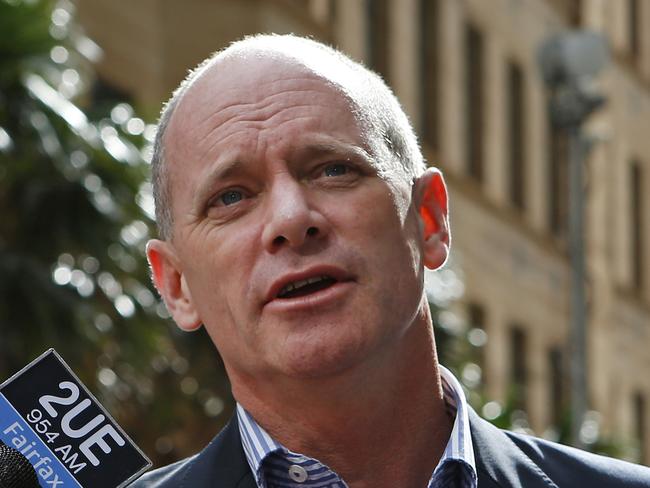 Cuts ‘completely unacceptable’ ... Queensland Premier Campbell Newman. Picture: Daniel Munoz