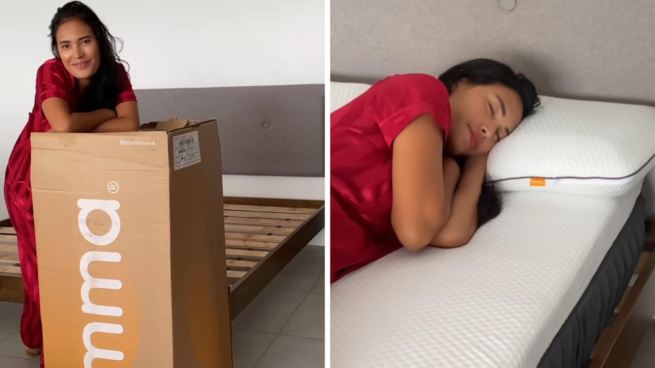 Shoppers were "skeptical at first" but soon converted after using this mattress. Picture: Instagram/@sherlyndoloriel