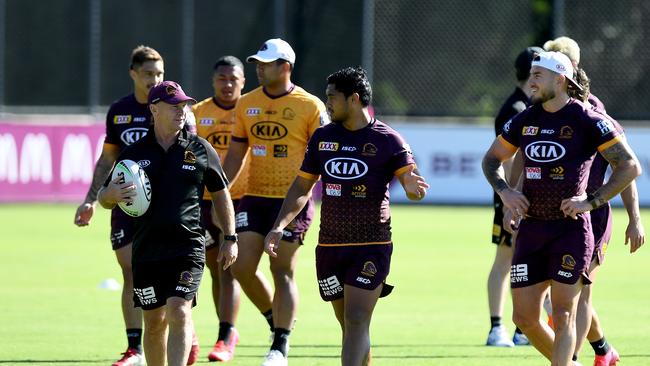 Langer is an assistant coach at the Broncos. Photo by Bradley Kanaris/Getty Images.