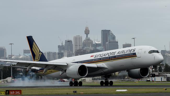 Sydney Airport’s bottom line has been hit hard by the COVID crisis which reduced international travel to historic lows. Picture: Bianca De Marchi/AAP