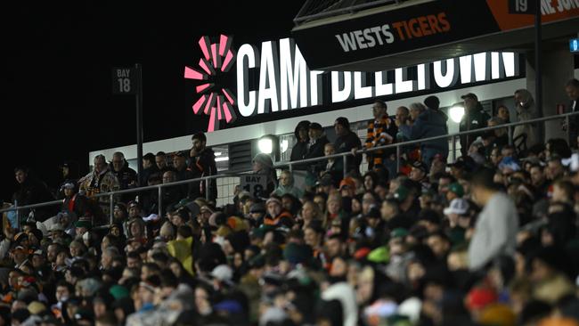 A wild brawl marred the Tigers v Rabbitohs game. Picture: NRL Photos