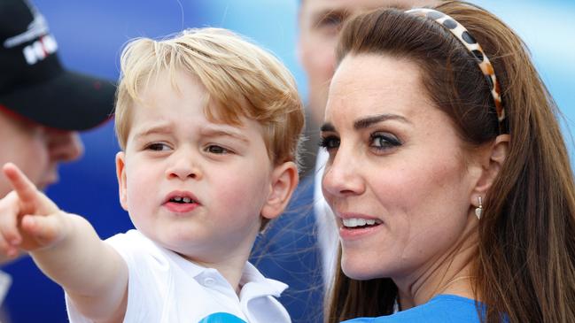 Prince George undertook his first royal engagement at age three, at the Royal International Air Tattoo in 2016. Picture: Max Mumby/Indigo/Getty Images