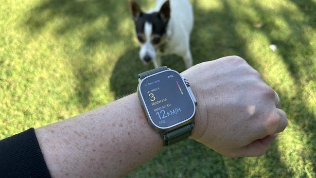 Elly Awesome reviews the Apple Watch Ultra. Picture: Elly Awesome