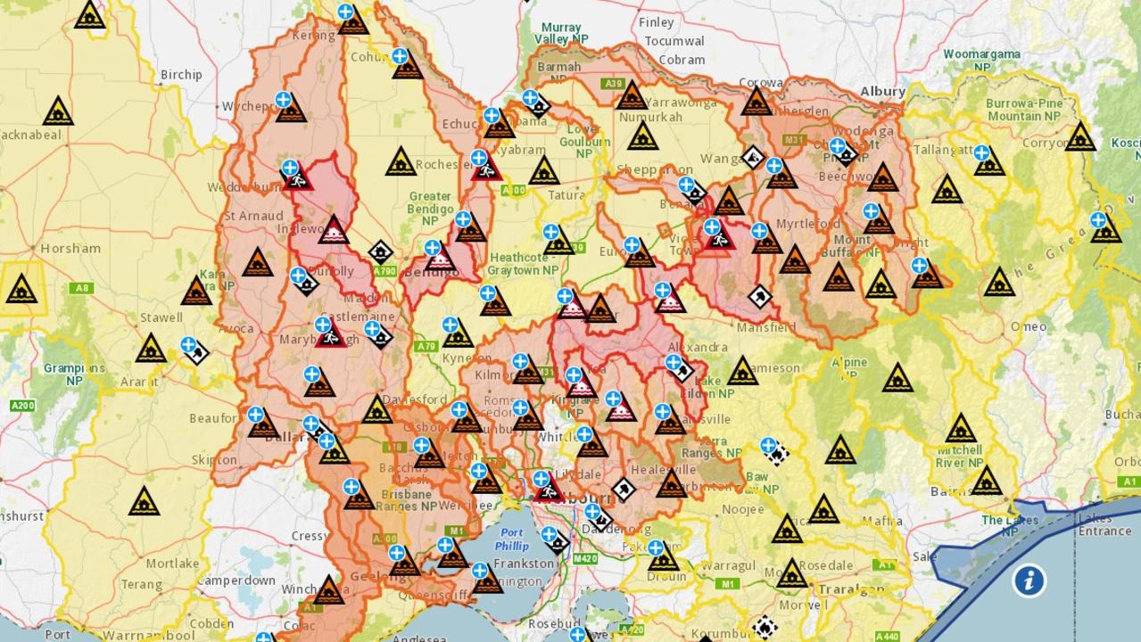 Victoria weather BOM forecast: Melbourne suburbs at risk of flooding ...