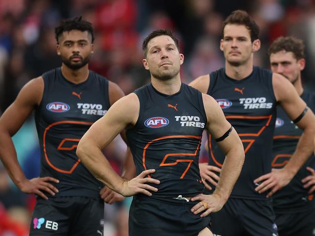 Greene was kept goalless in the Giants’ two losses this year. Picture: Mark Metcalfe/AFL Photos/via Getty Images