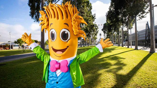 Sheep watching or wandering the grounds as mascot Wheatie, find out what fun jobs are on offer at this year’s Royal Adelaide Show. Picture: Tom Huntley