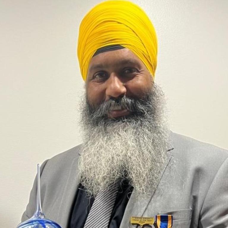 Amar Singh is the founder of Turbans 4 Australia. Picture: Instagram.