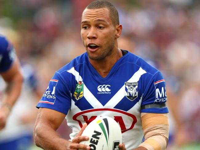 Moses Mbye has been shuffled around by Canterbury this season. Picture: Gregg Porteous