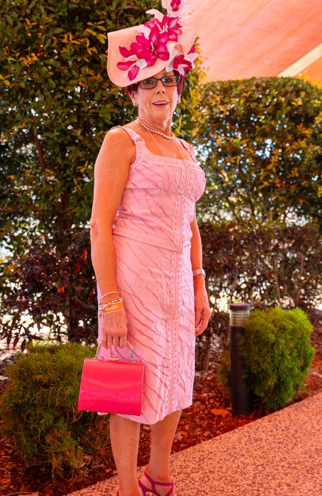 Liz Wilson at the 2023 Darwin Cup Carnival Ladies Day. Picture: Pema Tamang Pakhrin