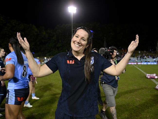 Could Kate Mullaly be one of the next great NRLW coaches? Picture: NRL Imagery