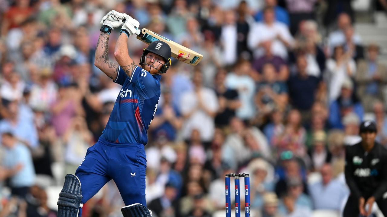 Ben Stokes was whacking it everywhere. (Photo by Shaun Botterill/Getty Images)