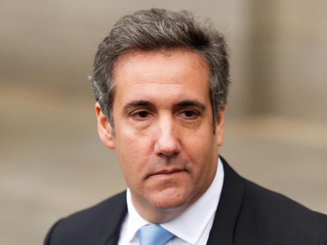 Mr Trump’s former fixer Michael Cohen accused him of trying to stoke violent protests. Picture: AFP