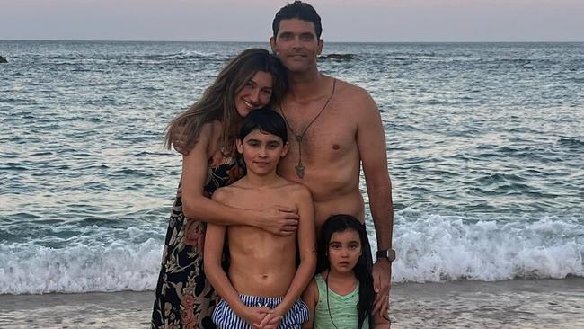 The family of tennis star Mark Philippoussis call the magnificent beaches of Cabo in Mexico their ‘home away from home’. Picture: Instagram