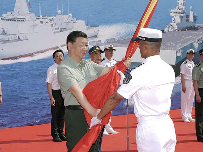 hinese President Xi Jinping, also general secretary of the Communist Party of China Central Committee and chairman of the Central Military Commission, has attended the commissioning ceremony of three naval vessels, the Changzheng-18, the Dalian, and the Hainan. SOURCE: CGNT