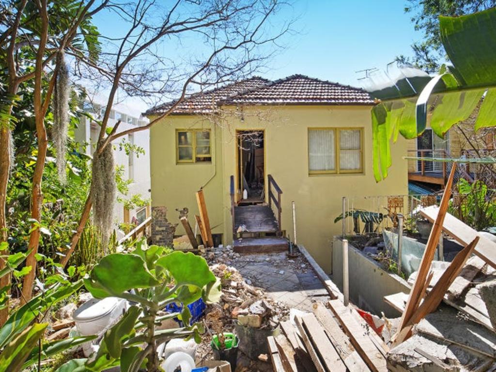 This Bronte home needing extensive building work sold for over $$6m last year.