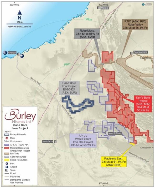 Source: Burley Minerals.