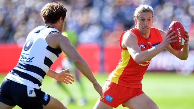 The Gold Coast Suns offer flexi memberships and personalised memberships as part of its supporter packages. Picture: AAP/Julian Smith