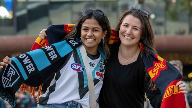 Avantika Menon and Christie Penny. Picture: Naomi Jellicoe