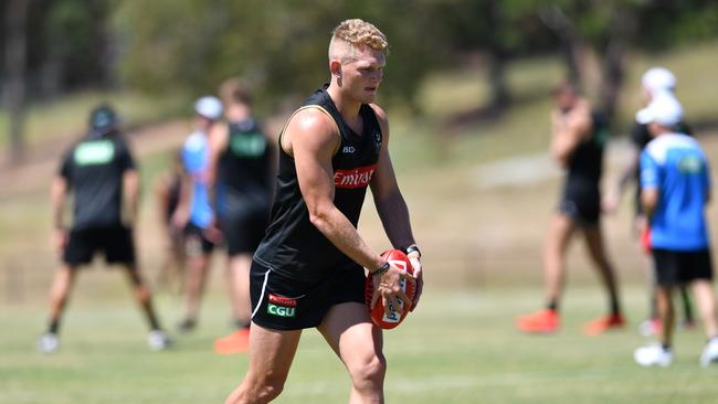 Adam Treloar has had a prolific start to the season for Collingwood. Picture: AAP Image/Darren England.