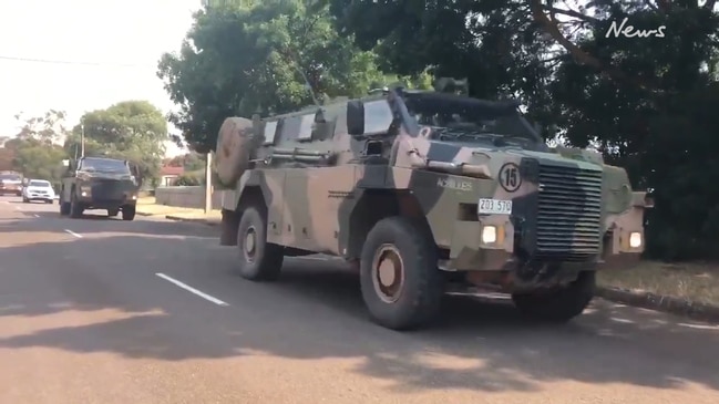 Army begins evacuations on Kangaroo Island