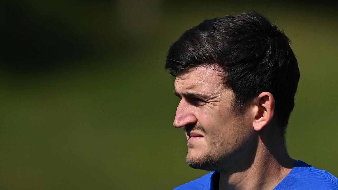 England defender Harry Maguire. (Photo by JUSTIN TALLIS / AFP)