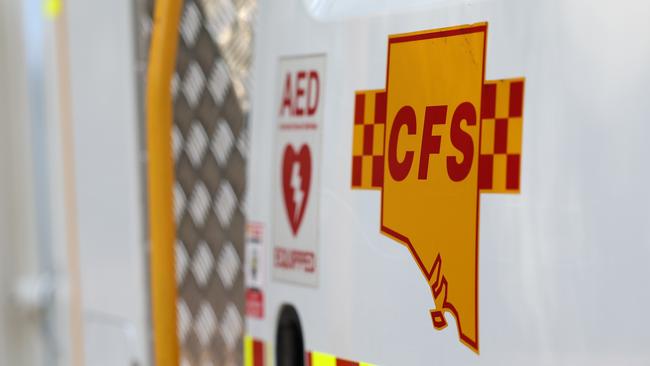 ADELAIDE, AUSTRALIA - NewsWire Photos March 23 2023: A general view of a CFS truck at a press conference in Athlestone, Adelaide. Minister Joe Szakacs is announcing the most significant safety upgrades for 390 fire trucks since Ash Wednesday. NewsWire / David Mariuz