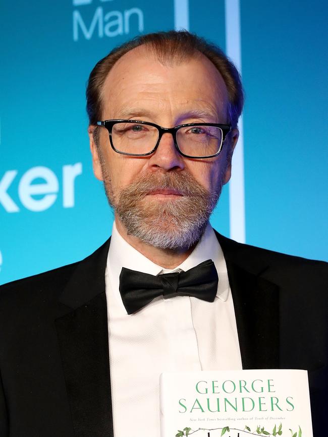 US author George Saunders won the 2017 Man Booker Prize for Fiction. Picture: AFP PHOTO / POOL / Chris Jackson