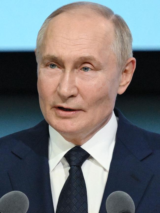 Russian President Vladimir Putin. Picture: AFP