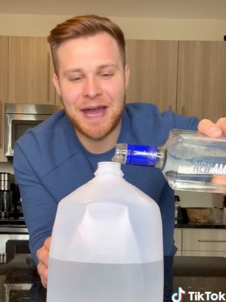 The BORG hashtag, short for blackout rage gallon, has gone viral on the mega popular social media application and has swept across the United States.