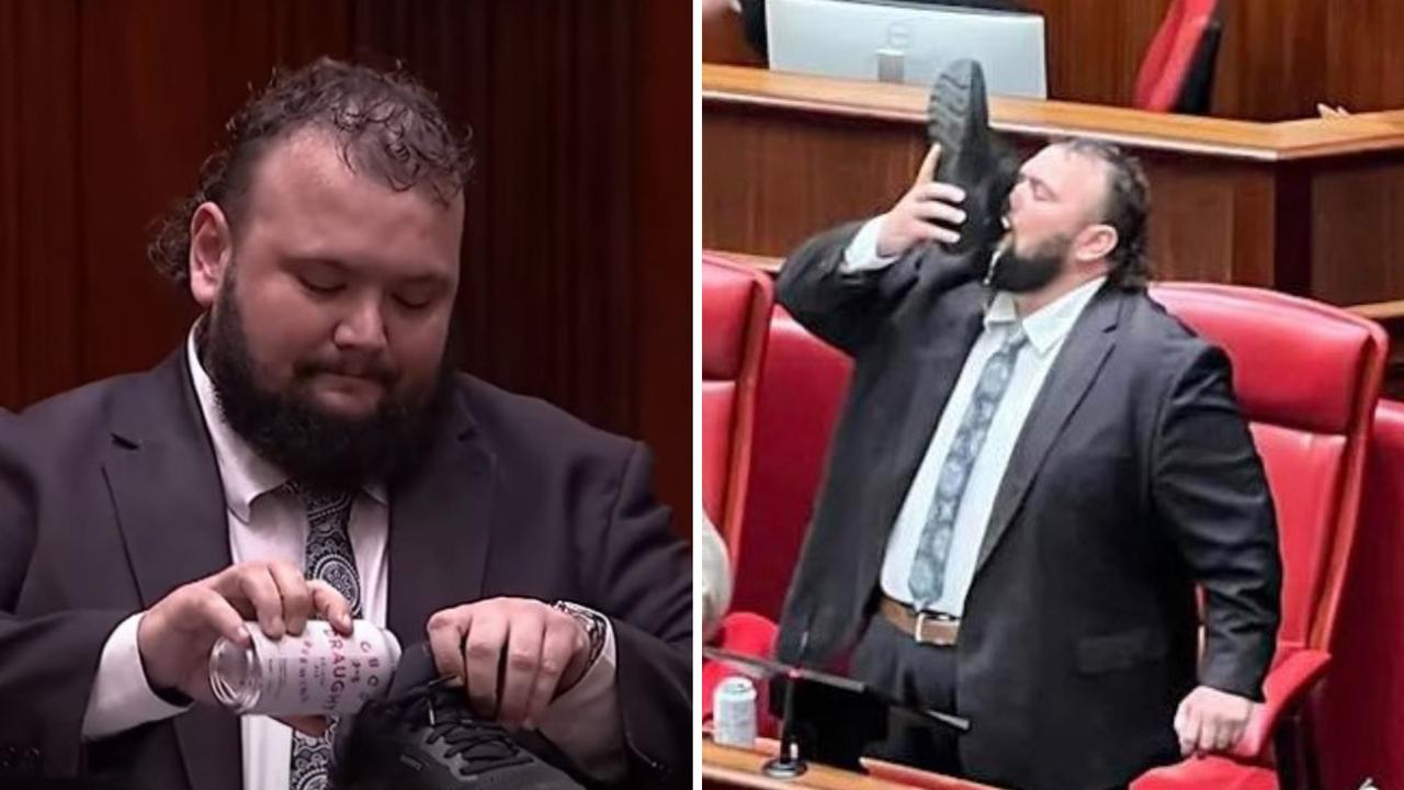 MP exits parliament in Aussiest way possible