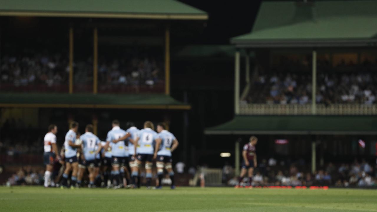 Brad Thorn says it’s disappointing that the SCG surface couldn’t handle the pressure from a scrum.