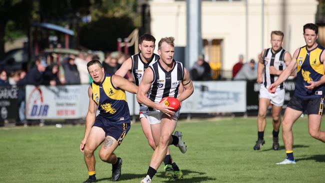 Former Carlton and Western Bulldogs player Will Hayes has starred for Euroa in the Goulburn Valley league this season. Picture: Matthew Mills