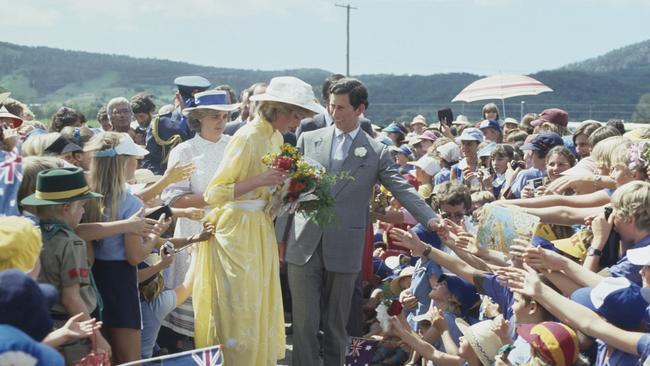 Prince Charles reportedly was jealous of the media and public’s instant adoration of Princess Diana. Picture: Jayne Fincher/Princess Diana Archive/Getty Images