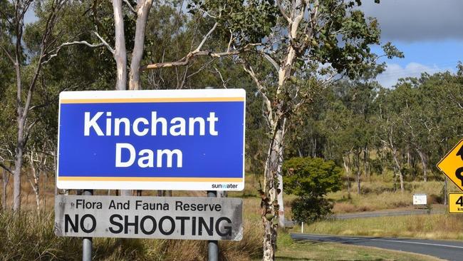 Kinchant Dam will be used for the trevally trial. Picture: The Courier-Mail