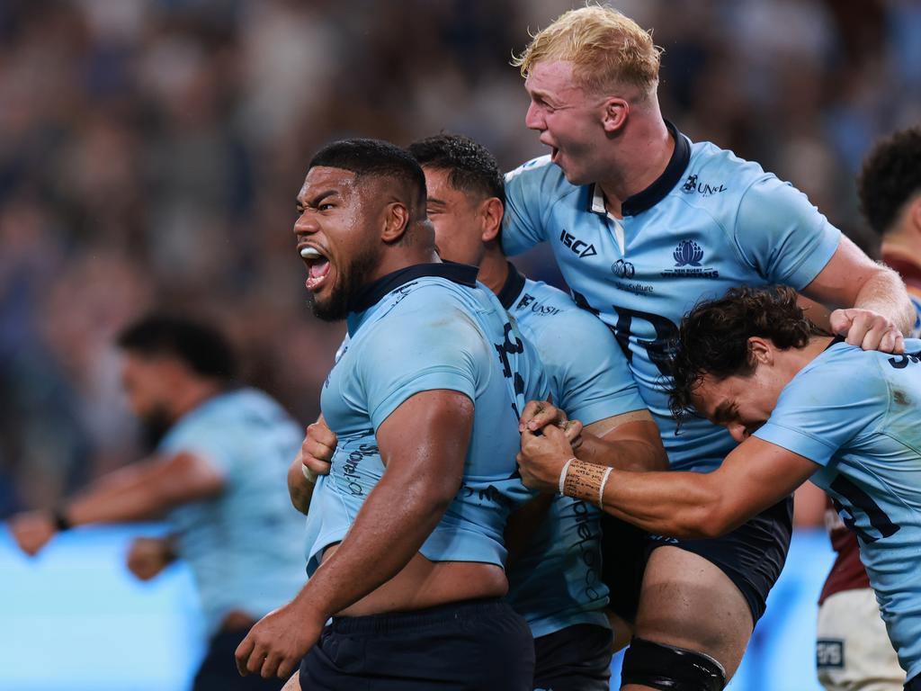 Waratahs prop Siosifa Amone is determined to make the most of his opportunity. Picture: Darrian Traynor/Getty Images