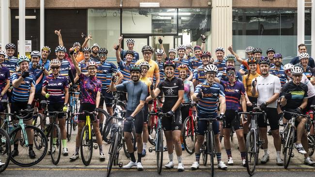 With personalised avatars, Zwift creates a virtual cycling experience close to the real thing of outdoor group rides. Picture: Supplied