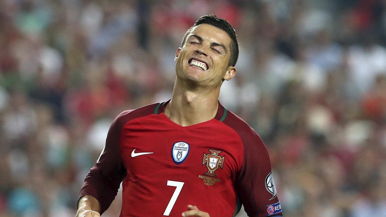 Portugal's Cristiano Ronaldo.