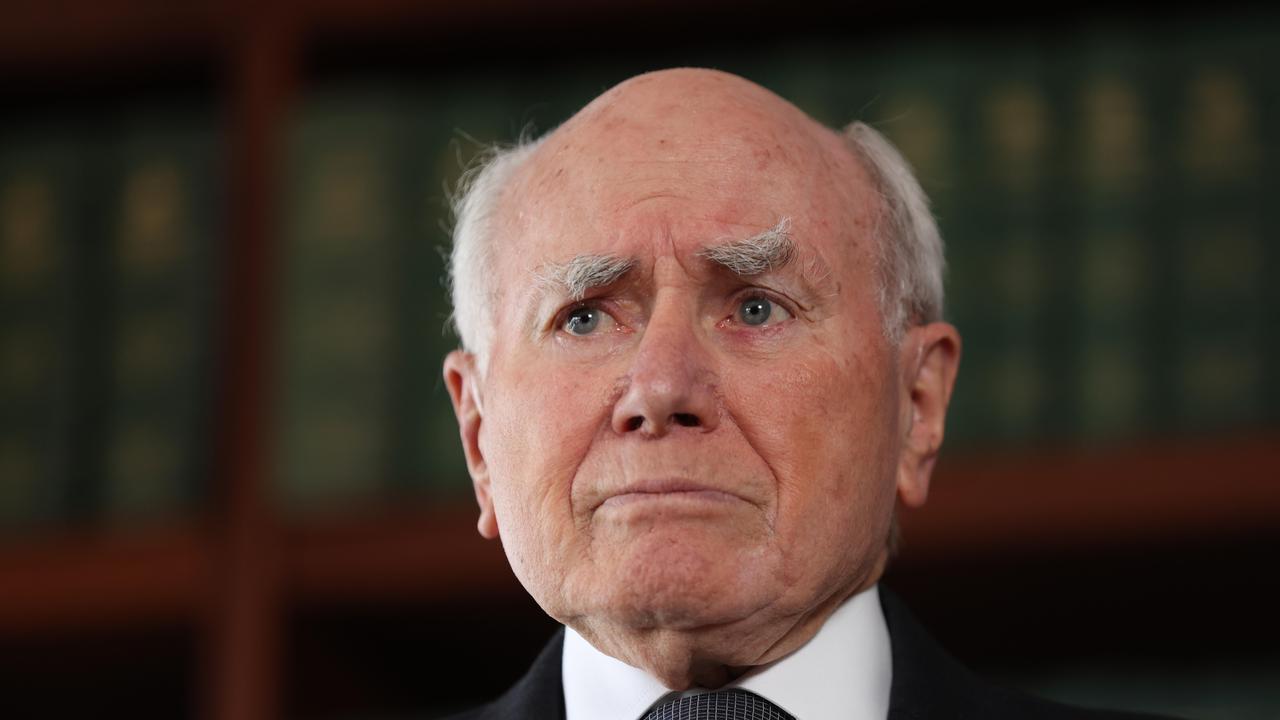 Former prime minister John Howard believes the treatment of Mr Thorburn was “disgraceful”. Picture: NCA NewsWire / Damian Shaw