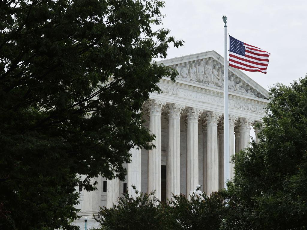 The United States Supreme Court building. Picture: Chip Somodevilla/Getty Images/AFP