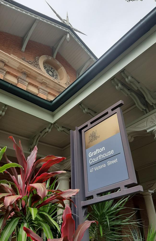 Clark fronted Grafton Courthouse on Friday. Picture: File Image.