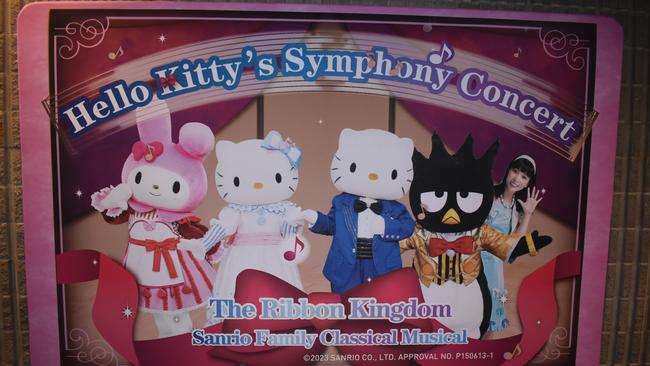 Hello Kitty’s Symphony Concert in Brisbane, Australia. Photos: Georgie Walker.
