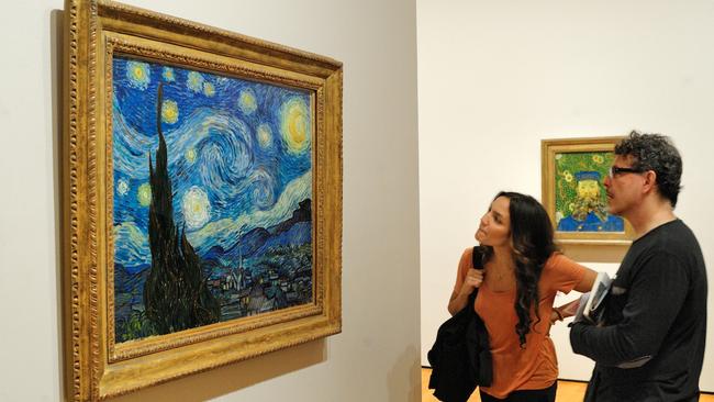 Starry Night by Vincent van Gogh at the Museum of Modern Art in New York. Picture: Supplied